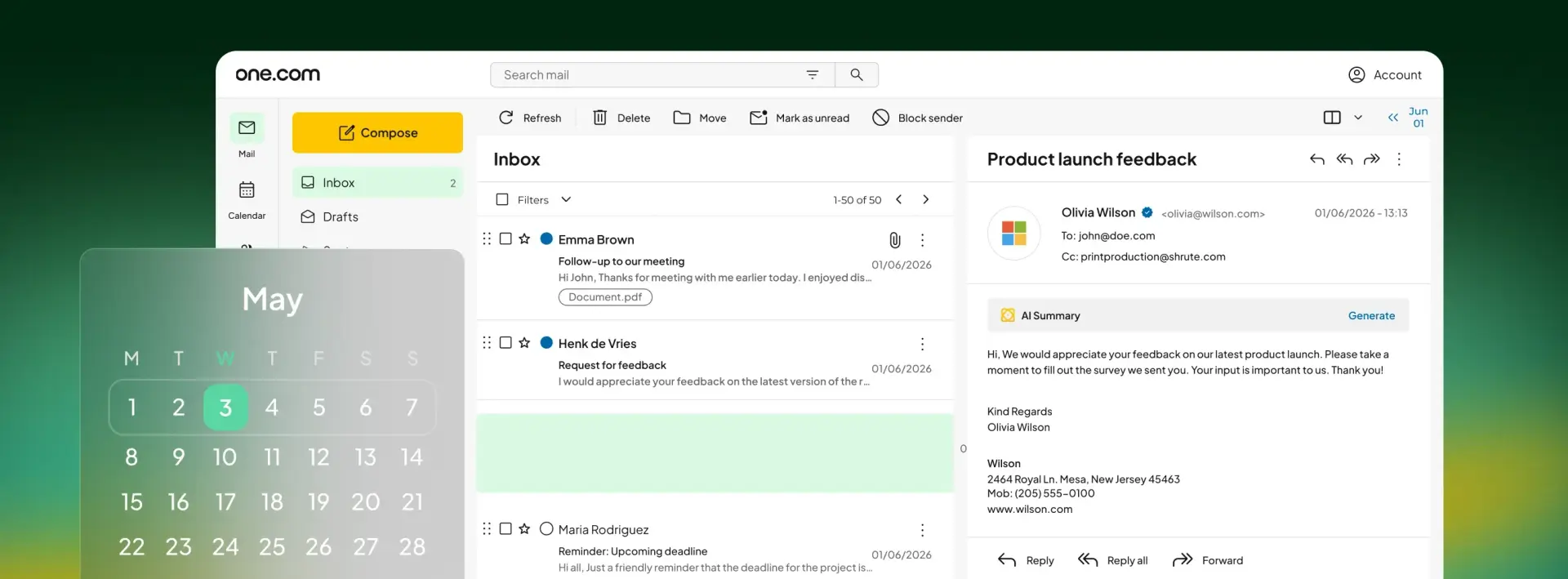 Look sharp with professional email | Sailexhost